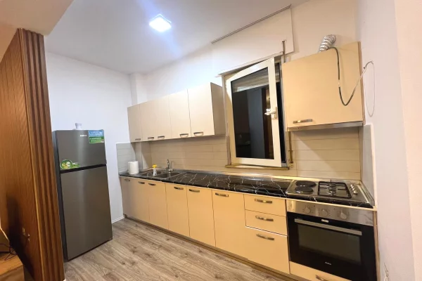 Shtepi me qera Apartament ne Tirane, 1+1, Mobilimi E mobiluar, Pagesa 60,000  Leke.
