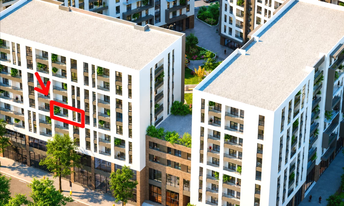 Shtepi ne shitje Apartament ne Tirane, 1+1, Mobilimi Bosh, pa mobiluar, Pagesa 139,080  Euro.