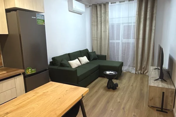 Shtepi me qera Apartament ne Tirane, 1+1, Mobilimi E mobiluar, Pagesa 40,000  Leke.