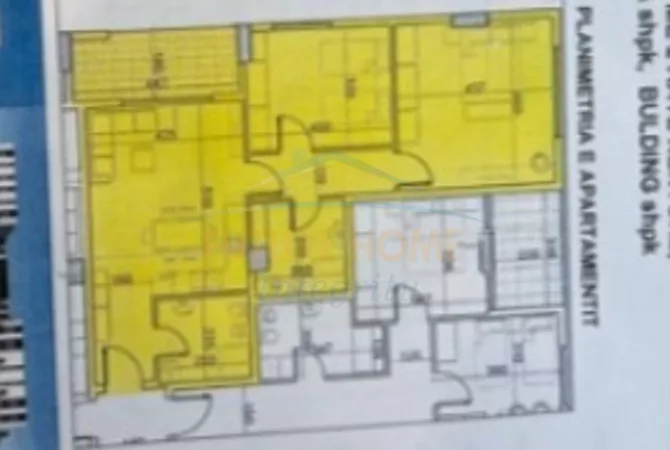 Shtepi ne shitje Apartament ne Tirane, 2+1, Mobilimi Bosh, pa mobiluar, Pagesa 114,700  Euro.