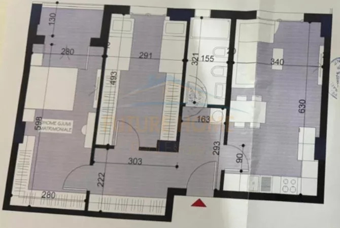 Shtepi ne shitje Apartament ne Tirane, 2+1, Mobilimi Bosh, pa mobiluar, Pagesa 78,000  Euro.