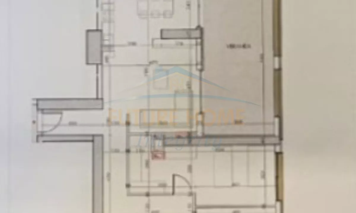 Shtepi ne shitje Apartament ne Tirane, 2+1, Mobilimi Bosh, pa mobiluar, Pagesa 535,537  Euro.