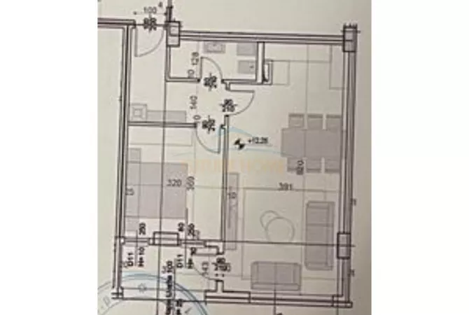 Shtepi ne shitje Apartament ne Tirane, 1+1, Mobilimi Bosh, pa mobiluar, Pagesa 210,500  Euro.