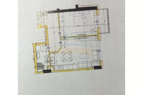 Shtepi ne shitje Apartament ne Tirane, 1+1, Mobilimi Bosh, pa mobiluar, Pagesa 112,420  Euro.