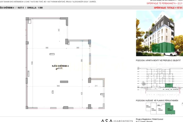  Njësi Biznesi, ne shitje  Spitali, Durrës