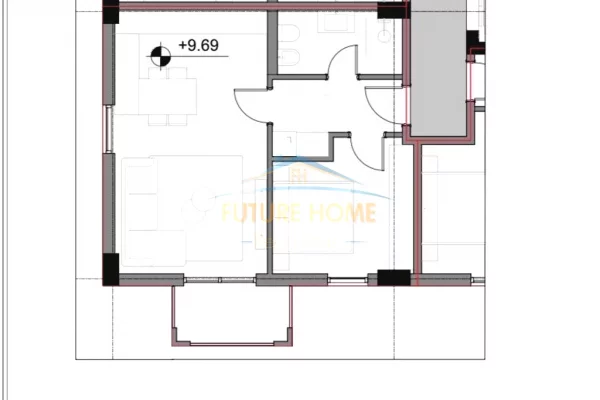 Shitet, Apartament 1+1, Kodra e Diellit