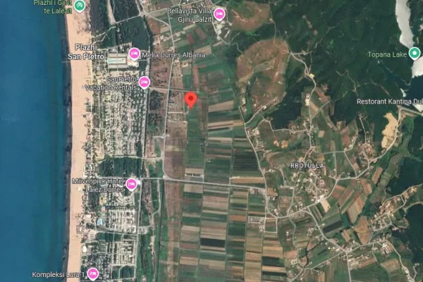 SHITET TOKE NE BREGDET 700 M - GJIRI I LALZIT 