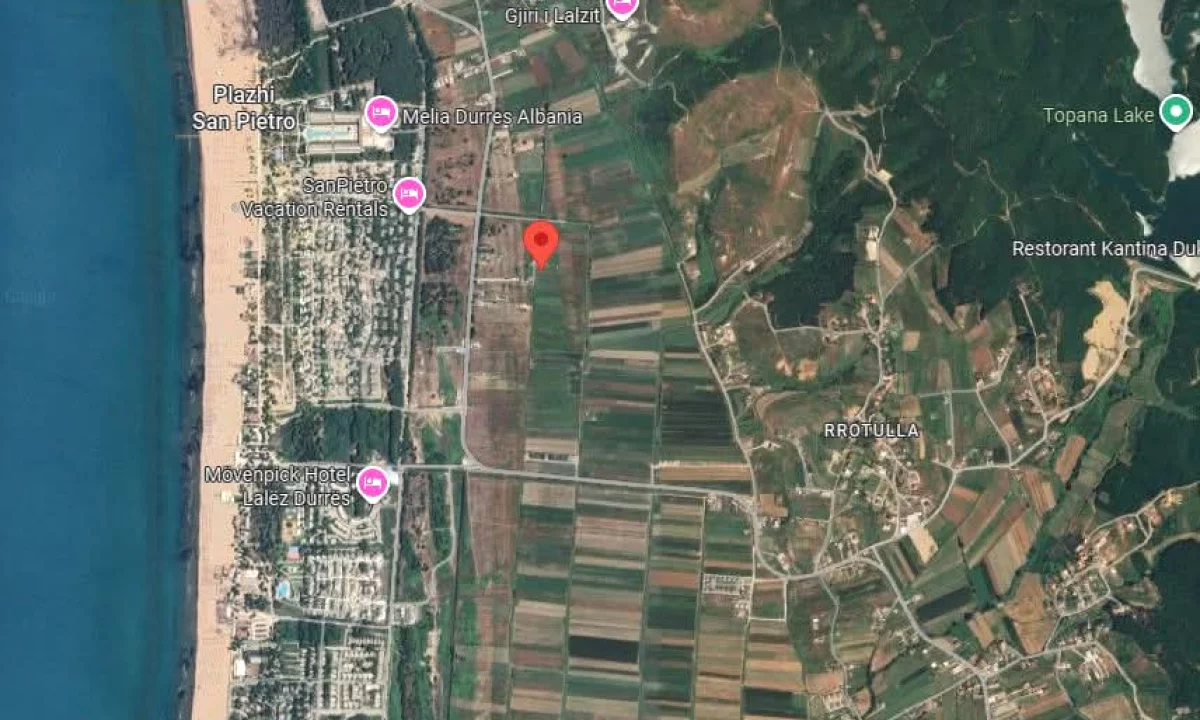 SHITET TOKE NE BREGDET 700 M - GJIRI I LALZIT 