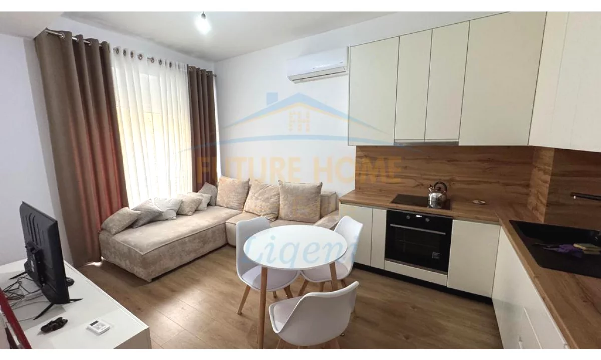 Shtepi me qera Apartament ne Tirane, 1+1, Mobilimi Bosh, pa mobiluar, Pagesa 450  Euro.