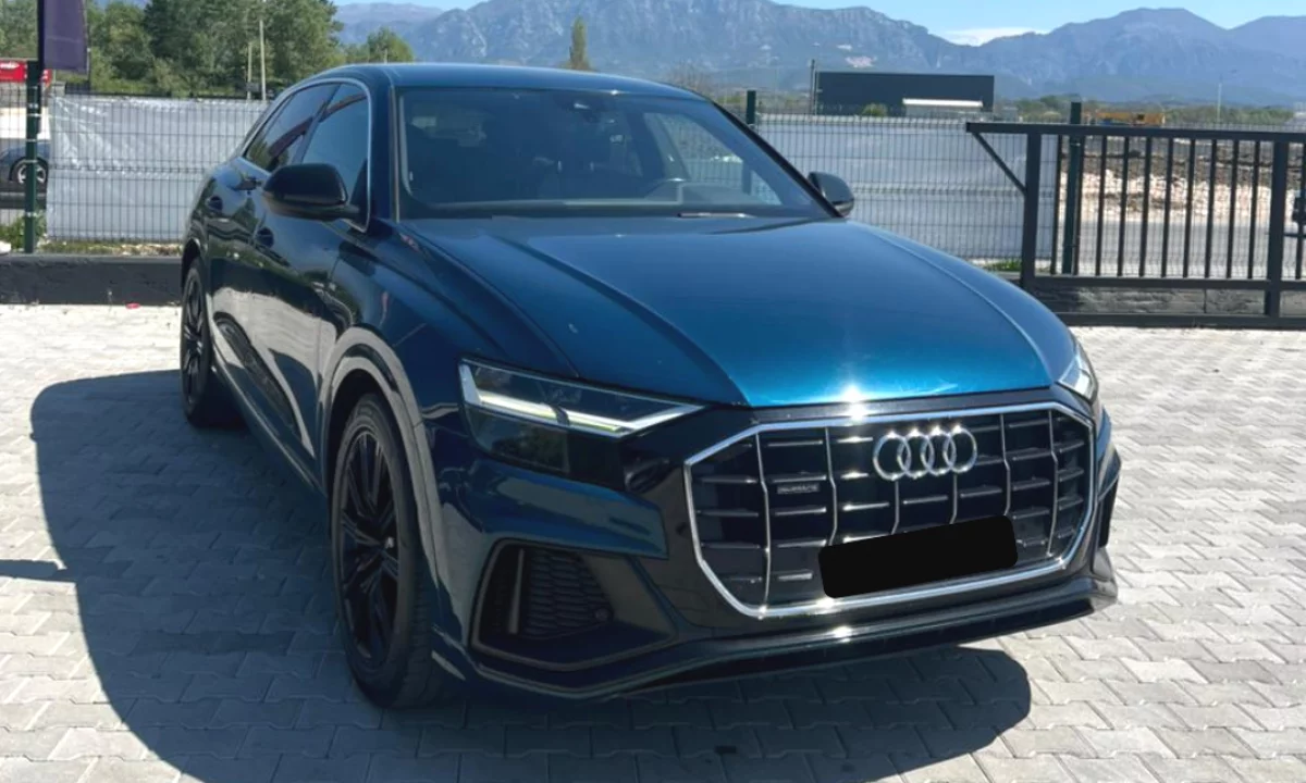 Audi Q8 2022 S Line ne Rinas – SUV Luksoz, Teknologji & Stil vetem 250Euro/dita!