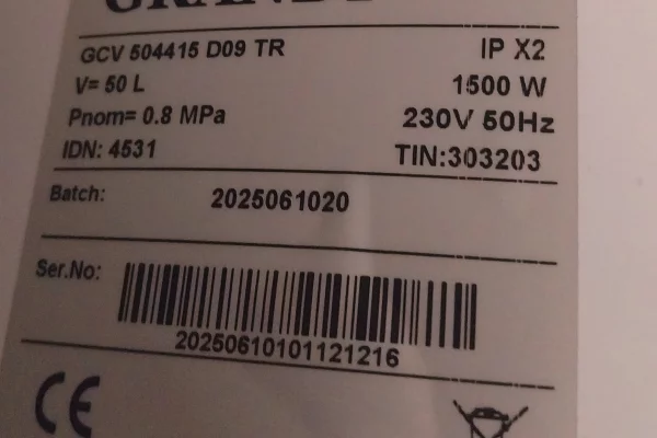 🔥🚿 OKAZION – Shiten Dushe/Bolier 50L (Marka Grandi) – Vlore