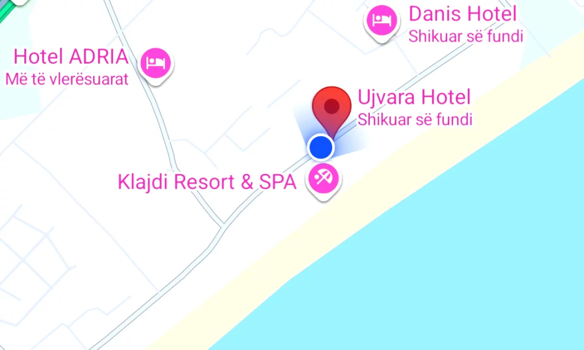 PARKIM PRIVAT DITOR/JAVOR PER SEZONIN VEROR! ZONA QENDER TE MALI ROBIT/GOLEM, PRANE HOTEL UJVARA.