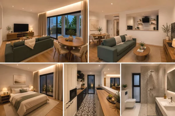 Shtepi me qera 2+1 ne Tirane - 1,200 Euro