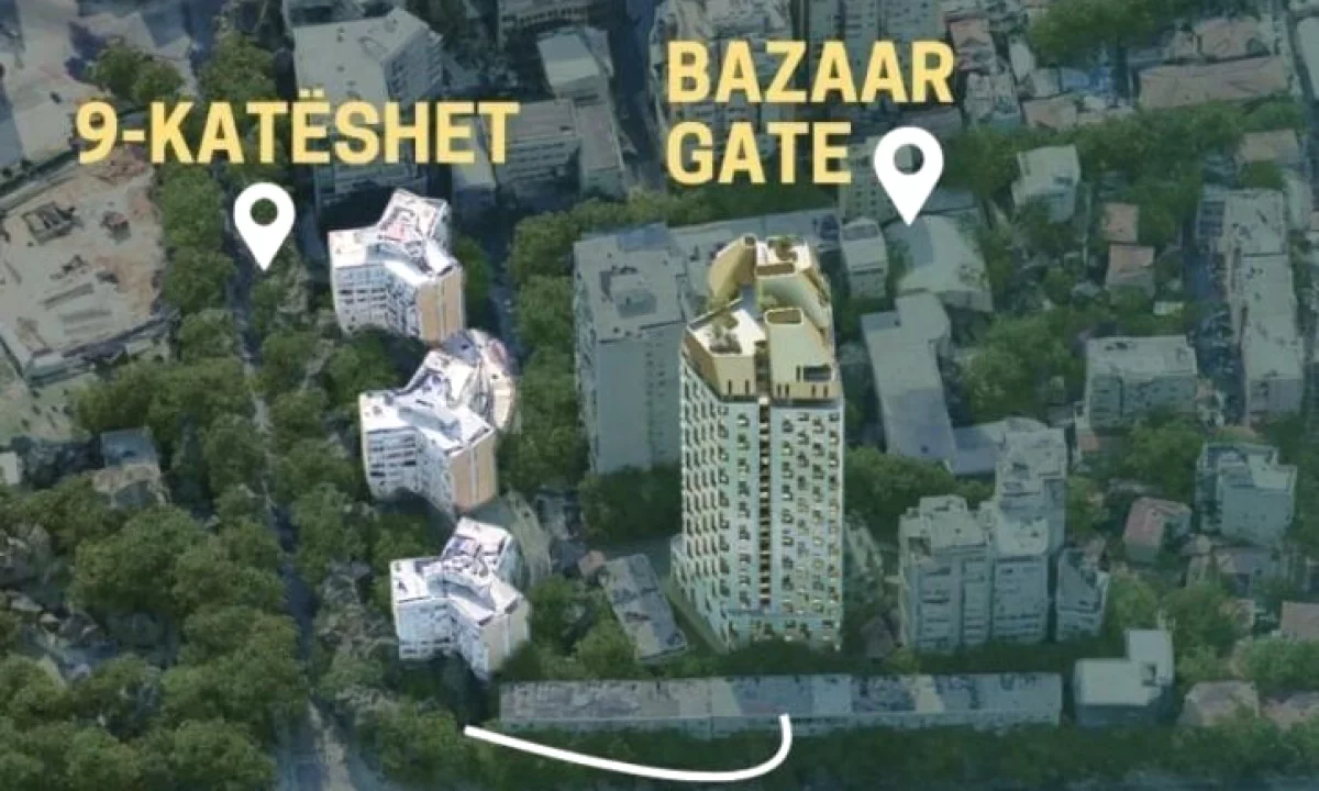 Shtepi ne shitje Apartament ne Tirane, 1+1, Mobilimi Bosh, pa mobiluar, Pagesa 240,000  Euro.