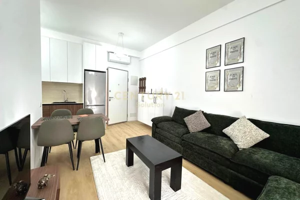 Shtepi me qera Apartament ne Tirane, 1+1, Mobilimi E mobiluar, Pagesa 450  Euro.