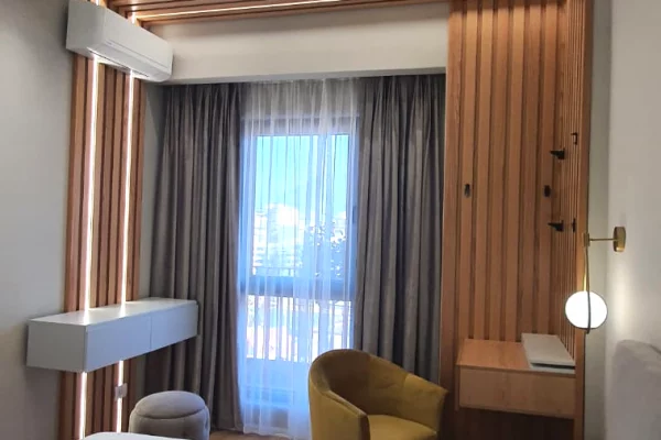 Shtepi me qera Apartament ne Tirane, 1+1, Mobilimi E mobiluar, Pagesa 900  Euro.