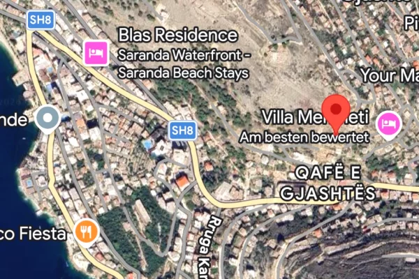 Land for Sale in Saranda - 125,000 Euro