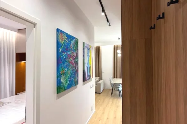 Shtepi me qera Apartament ne Tirane, 1+1, Mobilimi E mobiluar, Pagesa 55,000  Leke.