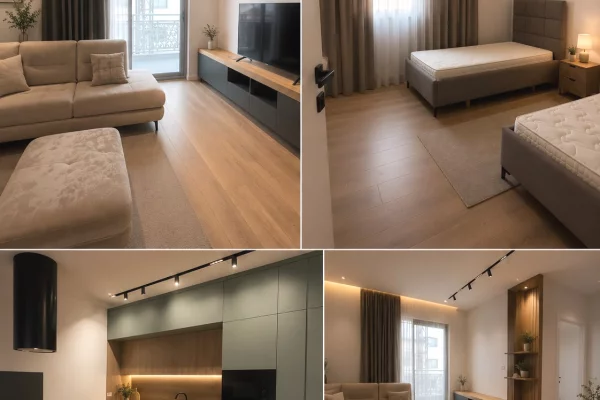 Shtepi me qera 2+1 ne Tirane - 1,200 Euro
