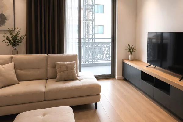 Shtepi me qera Apartament ne Tirane, 2+1, Mobilimi E mobiluar, Pagesa 1,200  Euro.