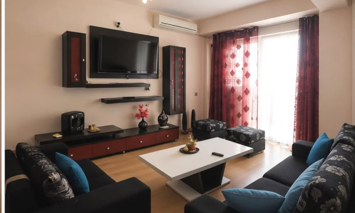 Shtepi me qera Apartament ne Tirane, 2+1, Mobilimi E mobiluar, Pagesa 60,000  Leke.