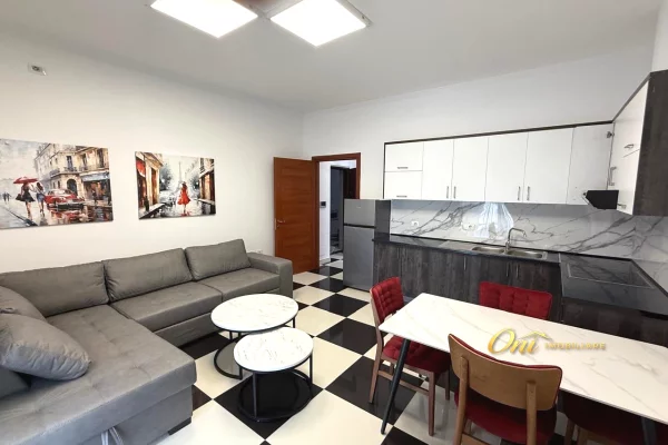 Shtepi me qera Apartament ne Tirane, 1+1, Mobilimi E mobiluar, Pagesa 60,000  Leke.