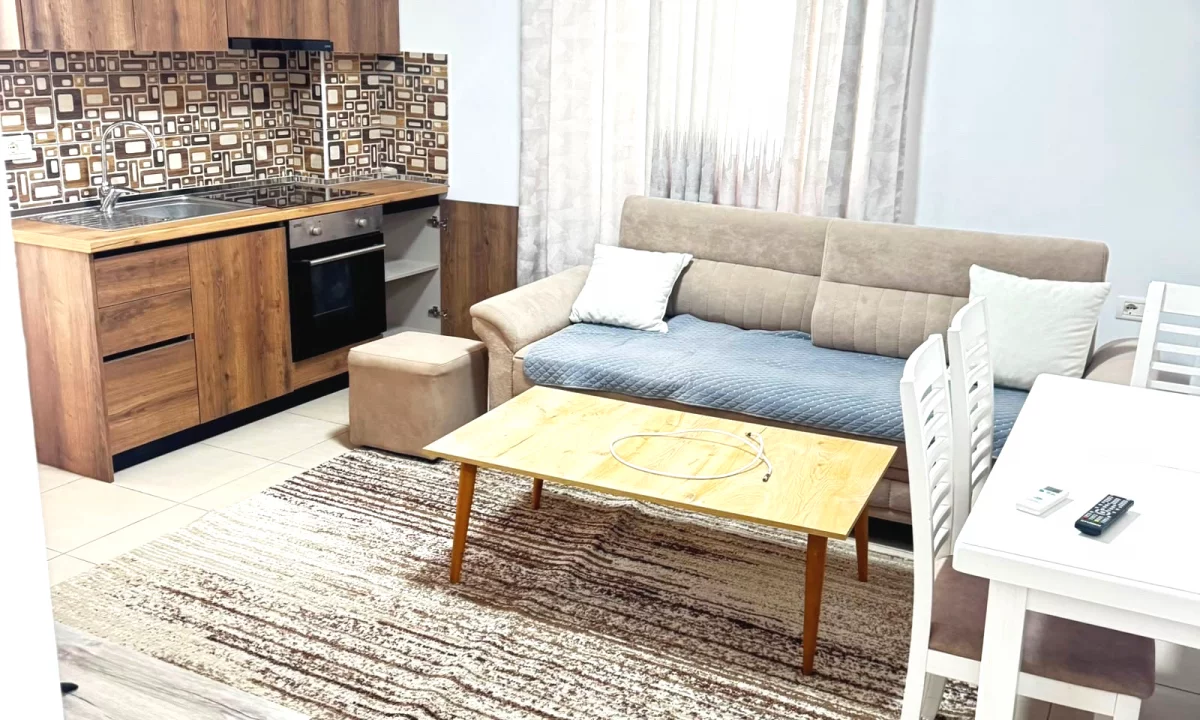 Shtepi me qera Apartament ne Tirane, 1+1, Mobilimi E mobiluar, Pagesa 50,000  Leke.