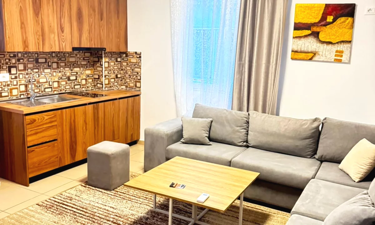 Shtepi me qera Apartament ne Tirane, 1+1, Mobilimi E mobiluar, Pagesa 50,000  Leke.