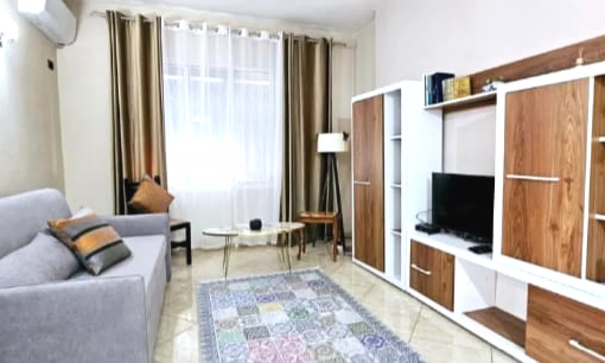 Shtepi me qera Apartament ne Tirane, 1+1, Mobilimi E mobiluar, Pagesa 60,000  Leke.