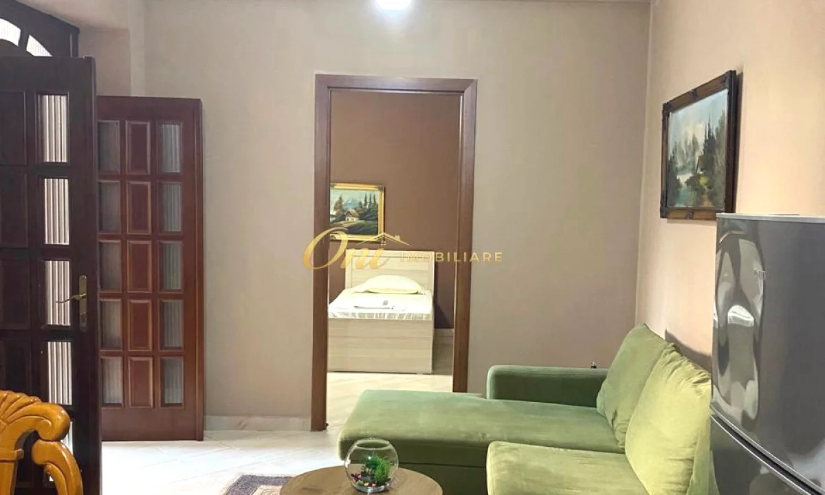Shtepi me qera Apartament ne Tirane, 1+1, Mobilimi E mobiluar, Pagesa 50,000  Leke.