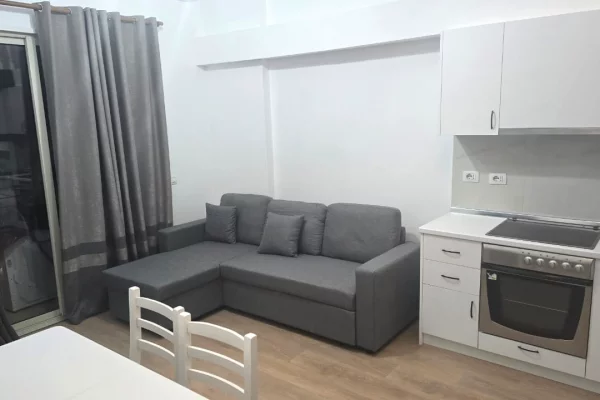 Shtepi me qera Apartament ne Tirane, 1+1, Mobilimi E mobiluar, Pagesa 50,000  Leke.