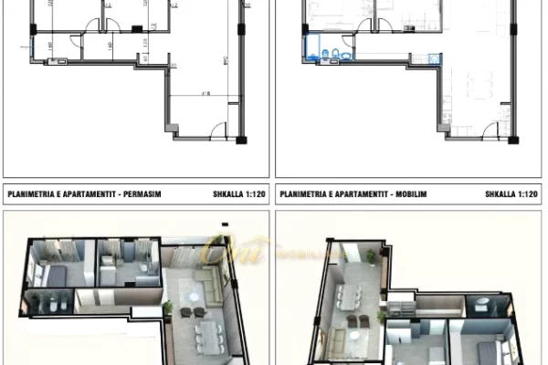 SHITET APARTAMENT 2+1, FRESK
