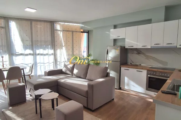 Shtepi me qera Apartament ne Tirane, 1+1, Mobilimi E mobiluar, Pagesa 60,000  Leke.