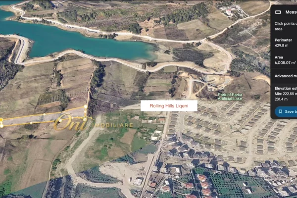 Land for Sale in Tirana - 2,100,000 Euro