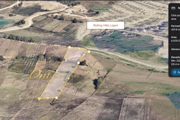 Land for Sale in Tirana - 2,100,000 Euro