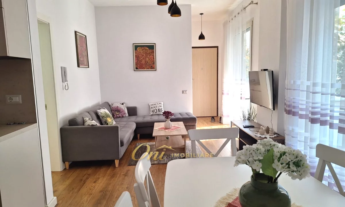 Shtepi me qera Apartament ne Tirane, 1+1, Mobilimi E mobiluar, Pagesa 80,000  Leke.