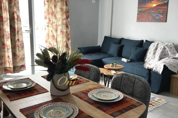 Shtepi me qera Apartament ne Tirane, 1+1, Mobilimi E mobiluar, Pagesa 50,000  Leke.