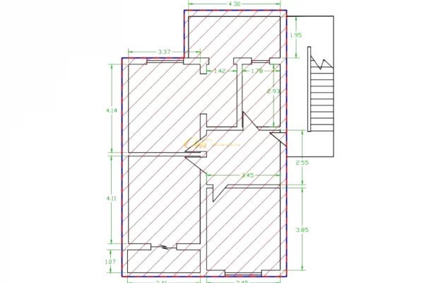 Shtepi ne shitje Apartament ne Tirane, 2+1, Mobilimi E mobiluar, Pagesa 18,500,000  Leke.