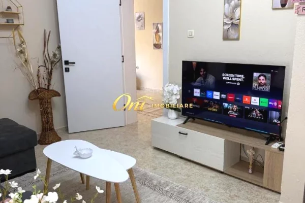 Shtepi me qera Apartament ne Tirane, 1+1, Mobilimi E mobiluar, Pagesa 70,000  Leke.