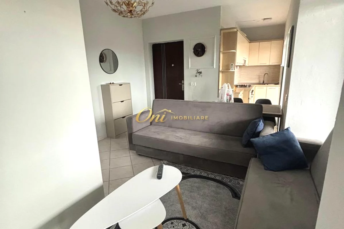 Shtepi me qera Apartament ne Tirane, 1+1, Mobilimi E mobiluar, Pagesa 45,000  Leke.