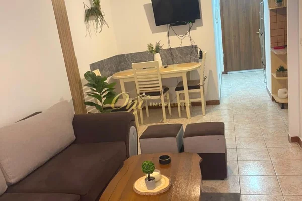 Shtepi me qera Apartament ne Tirane, 1+1, Mobilimi E mobiluar, Pagesa 55,000  Leke.