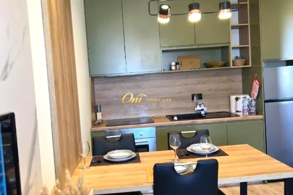 Shtepi me qera Apartament ne Tirane, 1+1, Mobilimi E mobiluar, Pagesa 60,000  Leke.