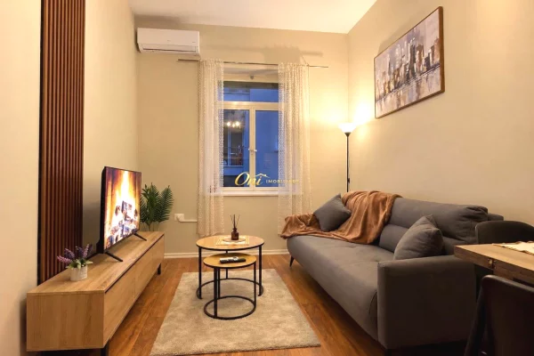 Shtepi me qera Apartament ne Tirane, 1+1, Mobilimi E mobiluar, Pagesa 70,000  Leke.