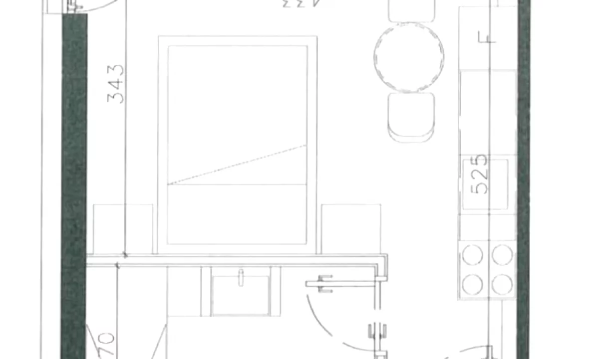 Shtepi ne shitje Apartament ne Sarande, Garsoniere, Mobilimi Bosh, pa mobiluar, Pagesa 99,828  Euro.