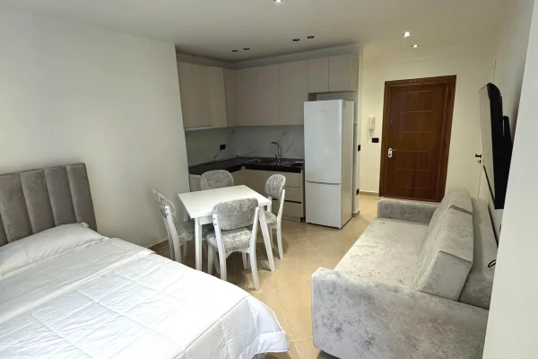 Apartment for sale in Durres Garsoniere, Furnished