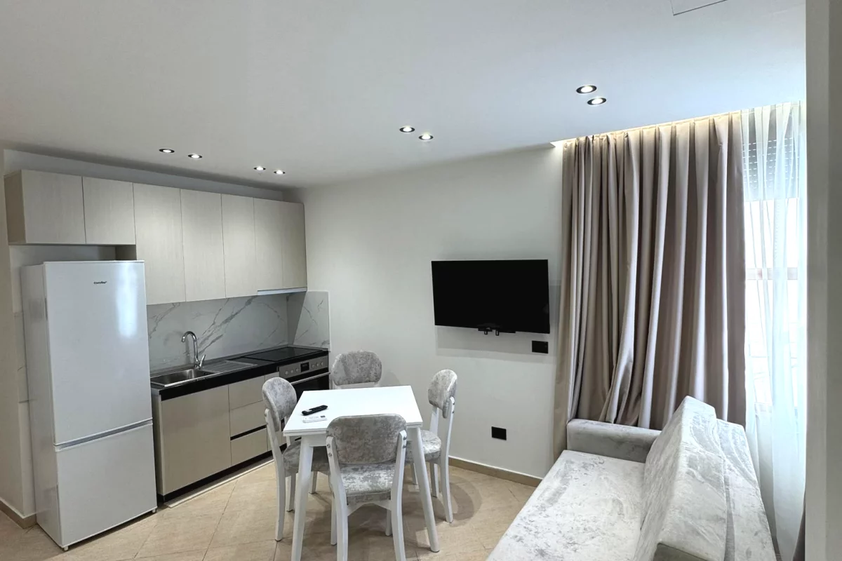 Apartment for sale in Durres Garsoniere, Furnished