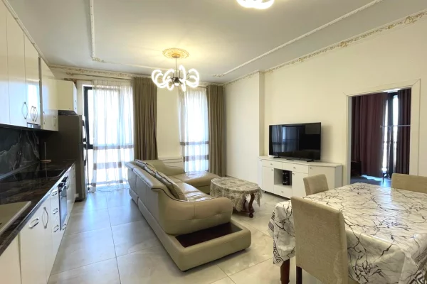 Shtepi me qera Apartament ne Tirane, 2+1, Mobilimi E mobiluar, Pagesa 80,000  Leke.