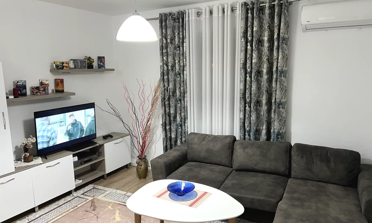 Shtepi me qera Apartament ne Tirane, 1+1, Mobilimi E mobiluar, Pagesa 450  Euro.