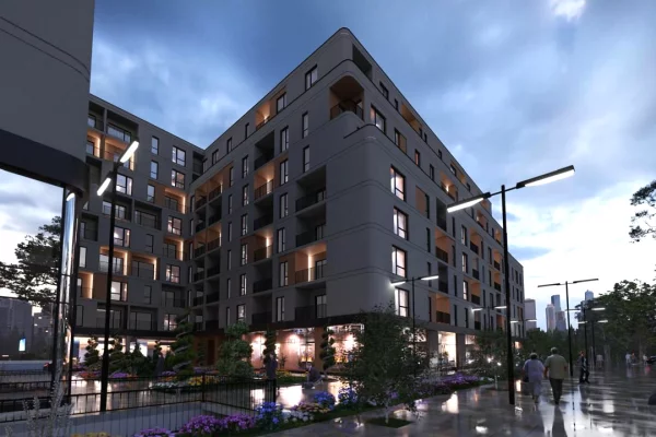 shitet apartament me hipotek 2+1 ne kamez