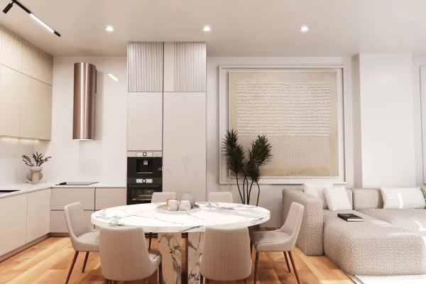 Shtepi ne shitje Apartament ne Tirane, 2+1, Mobilimi Bosh, pa mobiluar, Pagesa 132,000  Euro.